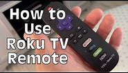 How to use your TCL Roku 4K TV remote