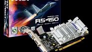 MSI R5450 Ati Radeon ddr3 1gb Video card unbox and review