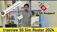 trueview 5G Router with Sim Card Slot 2024 | 5G Router with sim card slot Speed Test