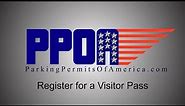 Register for A Visitor Pass - Parking Permits of America