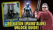 Bo-Katan (Mand'alor) Unlocked! | Battle for Mandalore Epic Confrontation Strategy Guide! | SWGoH