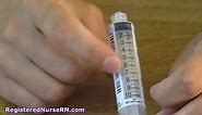How to Read a Syringe