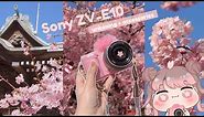 got my first ever camera 📷 Sony ZV-E10 w/ kit lens 📸 unboxing + accessories + sample shots 🌸 vlog