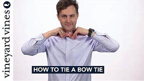 👔 How to Tie a Bow Tie Step by Step | vineyard vines