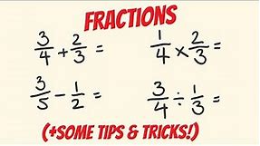 How to Calculate ANY Fraction Easily!
