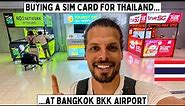 Buying a Sim Card for Thailand at Bangkok Airport