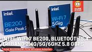 WiFi 7 FV-BE8800 PCIE Wireless Adapter BT 5.4 For Intel BE200 Unboxing