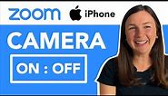 Zoom on iPhone: How to Turn Your Video or Camera On and Off in Zoom on an iPhone or iPad