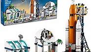 LEGO City Rocket Launch Center Building Toy Set 60351, NASA-Inspired Space Toy with Rocket, Launch Tower, Observatory, and Mission Control, Pretend Play Space Toy for Kids Boys Girls Age 7+ Years Old