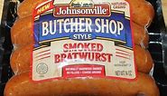 Johnsonville Butcher Shop Style: Smoked Bratwurst Food Review