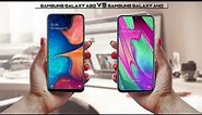 Samsung Galaxy A20 Vs Samsung Galaxy A40 Comparison | 2019