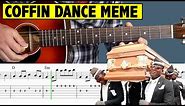 Astronomia Meme (Coffin Dance Meme) Guitar Tutorial +FREE TABS