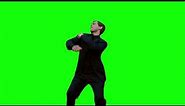 Bully Maguire green screen dancing