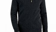 Club Room Men's Full-Zip Cashmere Sweater, Created for Macy's - Macy's