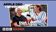 Apple CEO Tim Cook on what it takes to run the world's largest company | Dua Lipa: At Your Service