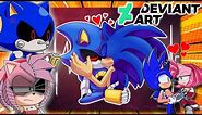 Rusty Rose & Metal Sonic Vs Deviantart (Sonic Prime)