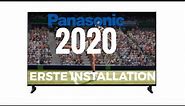 Panasonic TV 2020 Erste Installation