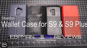 Samsung Galaxy S9 Plus and S9 Wallet Case from SHIELDON