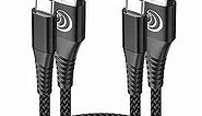 USB C Cable 10FT 2Pack USB A to Type C Charger Cable 3A Fast Charging Phone Cord for Samsung Galaxy S23 S22 S21 S20 A01 A02s A10e A11 A50 A52, Note 20 Ultra S21,Moto G Stylus Power G7 G6 Z4,LG G7 G8