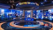 3D Virtual News Studio Background - After Effects Template