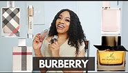BURBERRY PERFUME COLLECTION|REVIEW- My Burberry black, Burberry Her, Burberry Brit, Burberry London.