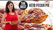 The Best KETO PECAN PIE RECIPE: Sugar Free, Caramelized, & Just 4g Net Carbs!