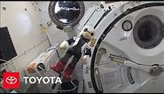 Robot Astronaut Speaks First Words in Outer Space | Toyota