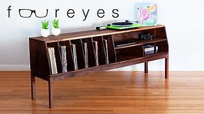 How to Make a TV Stand / Record Player Console | Woodworking