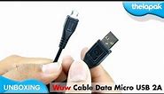 Wuw Cable Data Micro USB 2A WC-X85 - UNBOXING