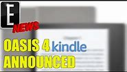 Kindle Oasis 4 2022 Edition | Amazon Announcement