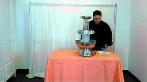 How to Operate the Champagne Fountain