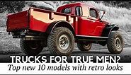 10 Pickup Trucks and Best Restomod Vehicles with Looks Worthy of their Capabilities