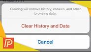How To Clear Safari History On An iPhone [iOS 10 & 11]