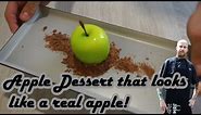 How to make Apple Shaped Dessert with Mirror Glaze | Granny Smith | The kitchen boy