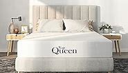 NapQueen 8 Inch Full Size Mattress, Bamboo Charcoal Memory Foam Mattress, Bed in a Box