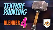Master Texture Painting in Blender 4: A Quick Start Beginner's Guide