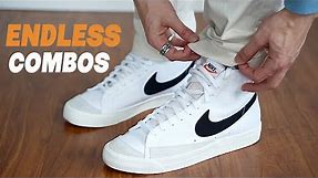 Most stylish Ways To Wear Nike Blazer Mid 77's