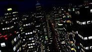 City night scene dynamic background | Free stock footage | Free HD Videos - No Copyright