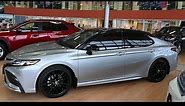 2023 Toyota Camry XSE AWD | Celestial Silver w/ Red Leather Interior | $32,550 CAD