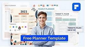 Weekly Planner 2023: Step by Step to Make a Printable Planner for FREE