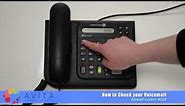 How to Check your Voicemail - Alcatel-Lucent 4018