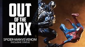 Spider-Man vs Venom Maquette Statue by Sideshow Collectibles | Out of the Box