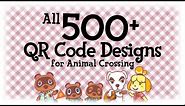 All 500+ QR Code Designs - Animal Crossing New Horizons ACNH & ACNL