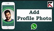 How To Add Profile Photo On WhatsApp iPhone