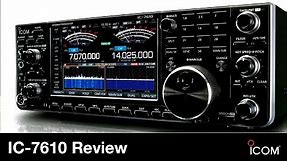 IC-7610 Review with Amateur Logic and Icom's Ray Novak