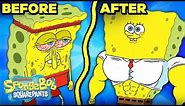 Every Time SpongeBob Characters Got Muscular! 💪 | SpongeBob