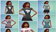 Art Deco / Sims 4 Clothing sets