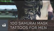 100 Japanese Samurai Mask Tattoos For Men