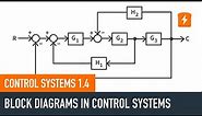 Block Diagrams in Control Systems | Control Systems 1.4 | CircuitBread Electronics Tutorials