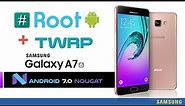 Root and Install TWRP Recovery SAMSUNG GALAXY A7 2016 Android 7.0 Nougat